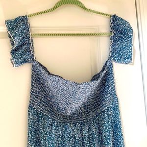 Off The Shoulder Floral Dress